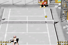 World Tennis Stars screenshot 4 for GameBoy Advance